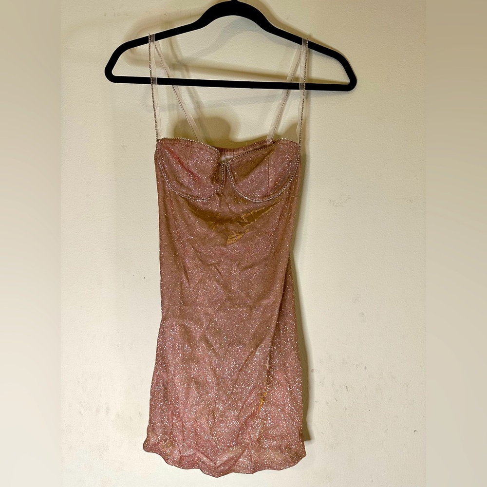 S champagne glittery revenge dress. Tik tok viral